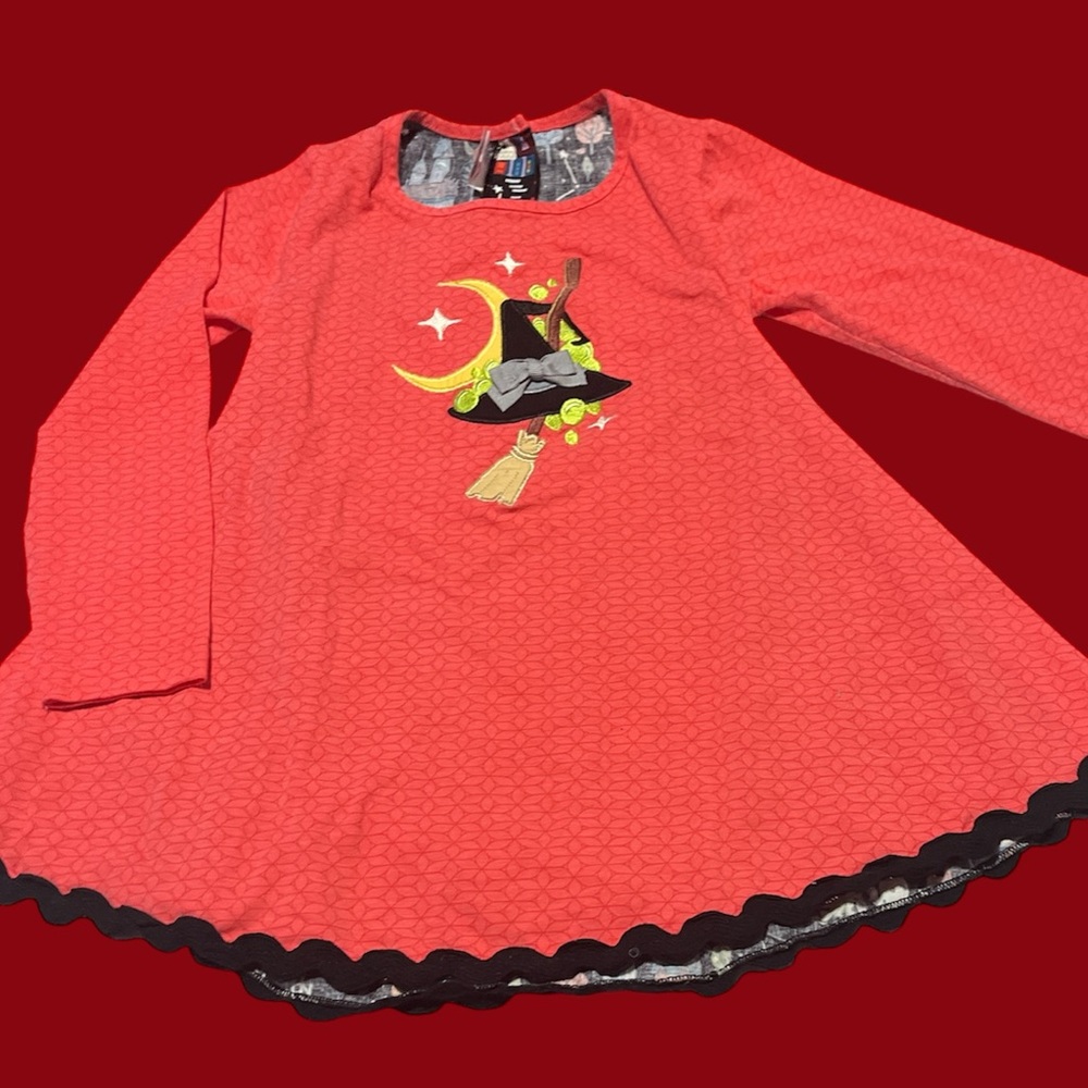 Halloween Witch’s Hat/Broom Dress - Size 6